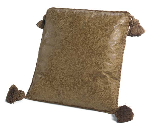 Solid Square Pillow with Welt