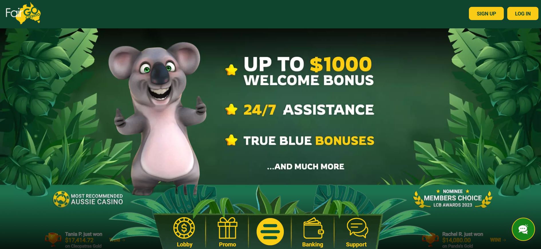 Fair Go Casino: Regular Free Spin Codes, $5–$25 Free Chip Bonuses